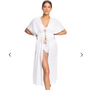 NWT Roxy Summer Story Beach Kimono Dress
